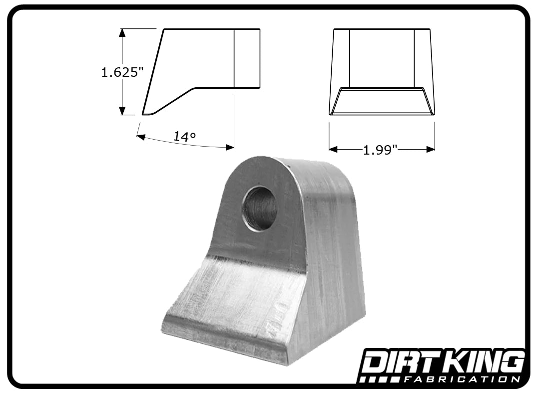 Dirt King Limit Strap Clevis Mount | DK-300954