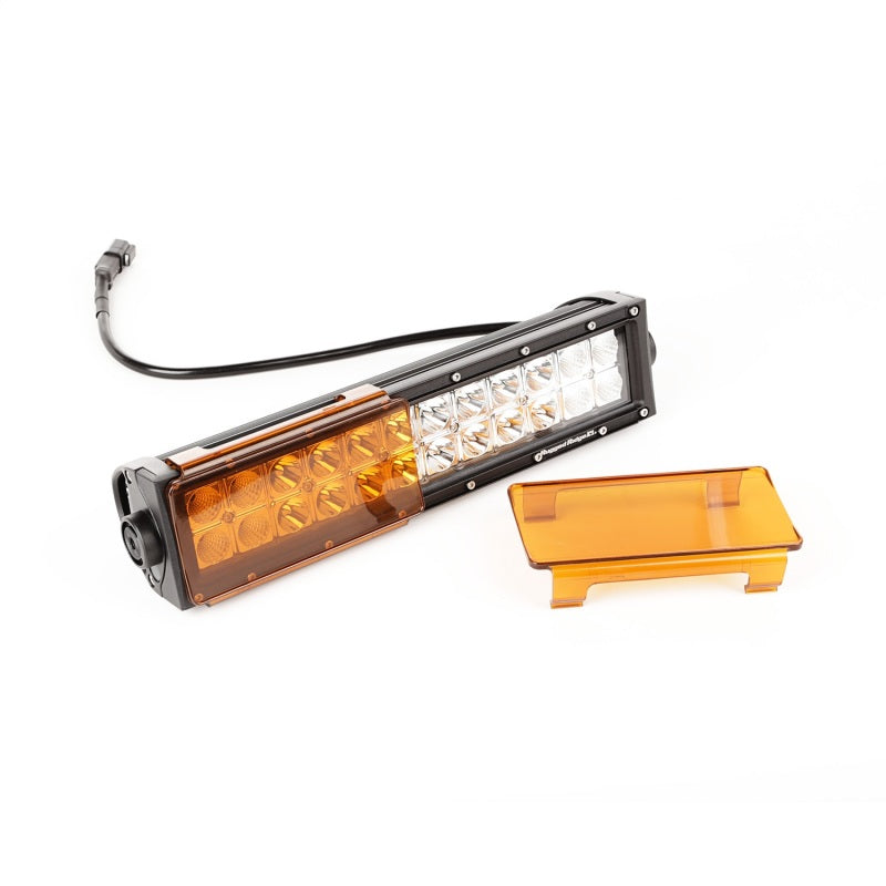 Rugged Ridge 6 Inch LED Light Cover Pair Amber