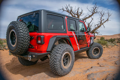 DV8 Offroad 2018+ Jeep Wrangler JL Rear Bumper w/ LED Lights