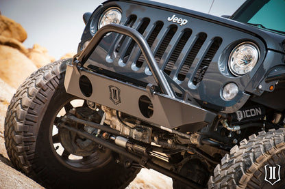 ICON 07-18 Jeep Wrangler JK Comp Series Front Bumper w/Fogs/Bars/Tabs