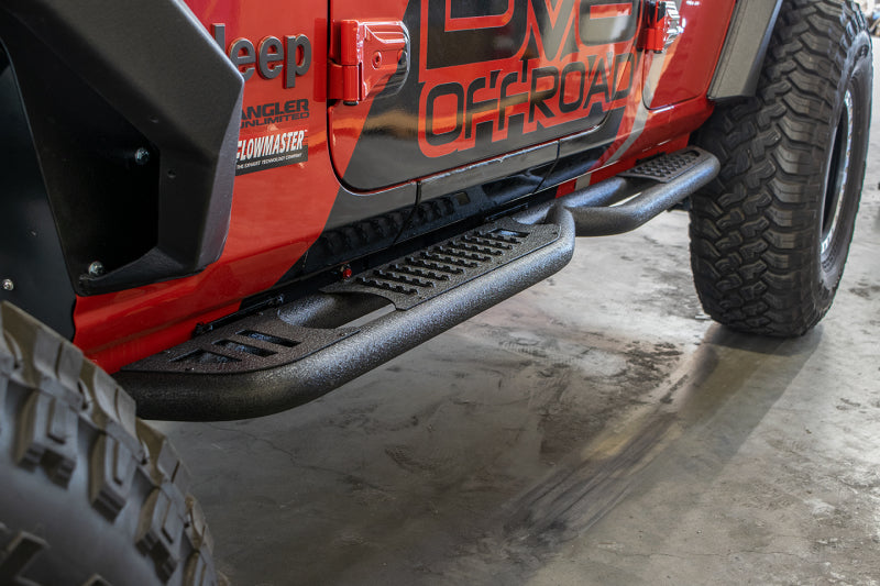 DV8 Offroad 2018+ Wrangler Jeep JL Tubular Rock Slider Step