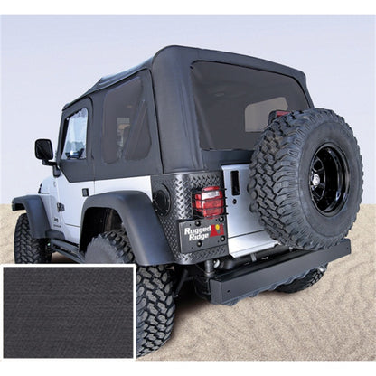 Rugged Ridge XHD S-Top Black Denim Tinted Window 97-06TJ