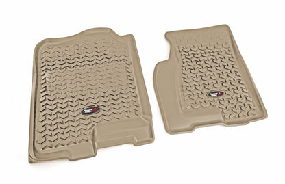 Rugged Ridge Floor Liner Front Tan 07-20 GMC Acadia