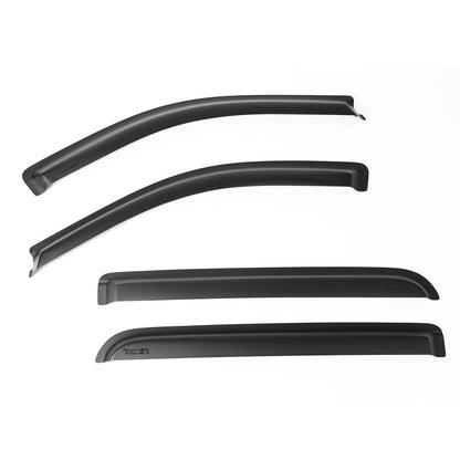 Rugged Ridge Window Visor Kit Black 04-08 Ford F150 Crew