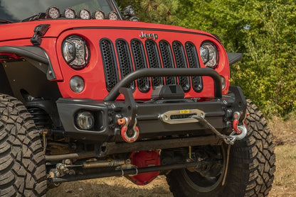 Rugged Ridge Arcus Front Bumper Set W/ Overrider JK