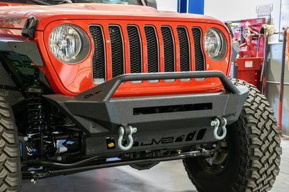 DV8 Offroad 2018+ Jeep Wrangler JL Front Bumper w/ Bull Bar