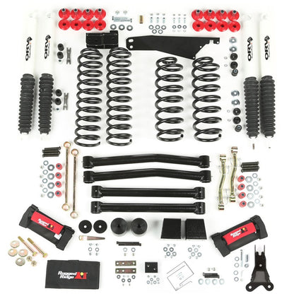 Rugged Ridge 4in Lift Kit with Shocks 07-18 Jeep Wrangler JK