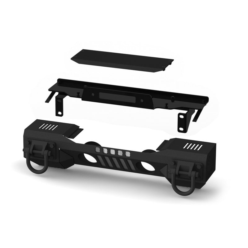 Rugged Ridge XHD Aluminum Front Bumper Winch Mount