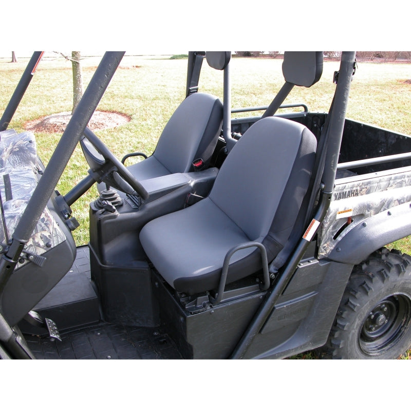 Rugged Ridge Fabric Seat Covers Gray Yamaha UTV