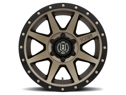 ICON Rebound 18x9 6x5.5 25mm Offset 5.75in BS 95.1mm mm Bore Bronze Wheel