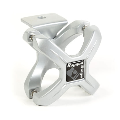 Rugged Ridge 2.25-3in Silver X-Clamp