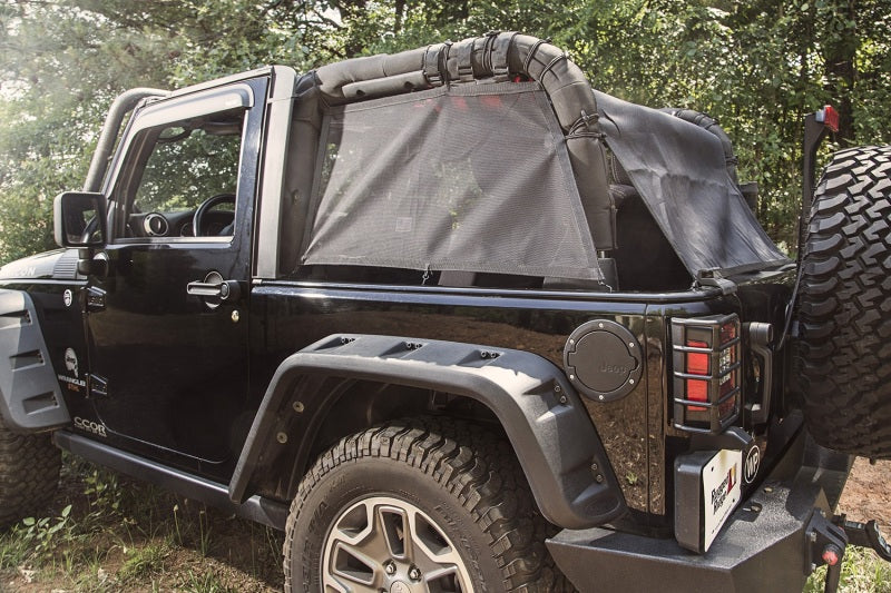 Rugged Ridge Eclipse Cargo Barrier 07-18 Jeep Wrangler JK