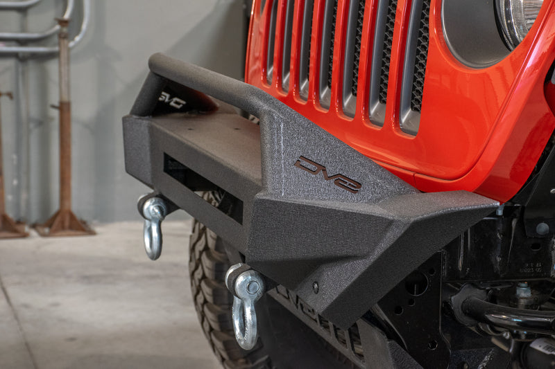 DV8 Offroad 2018+ Jeep Wrangler JL Front Bumper w/ Bull Bar