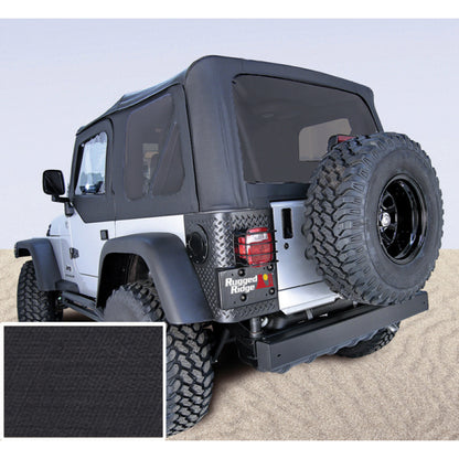 Rugged Ridge S-Top Door Skins Black Tinted Windows 03-06TJ