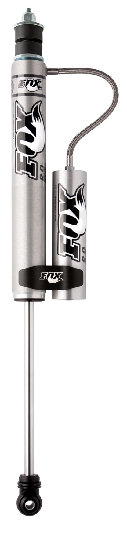 Fox 2.0 Performance Series 10.1in. Smooth Body R/R Shock Aluminum / Std Travel / Eyelet Ends - Black