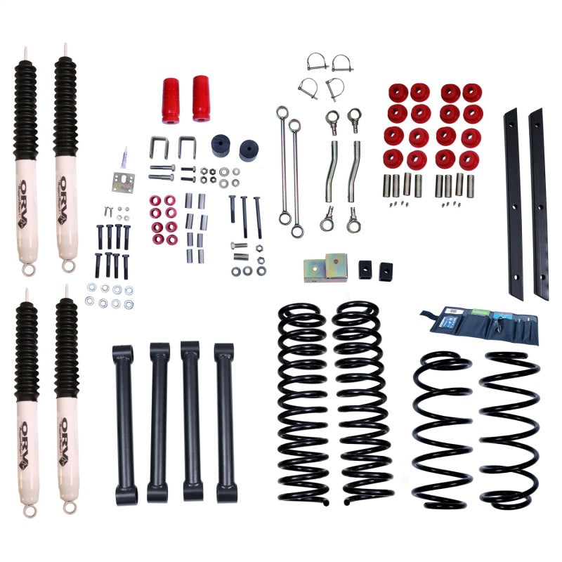 Rugged Ridge 4in Lift Kit with Shocks 03-06 Jeep Wrangler TJ