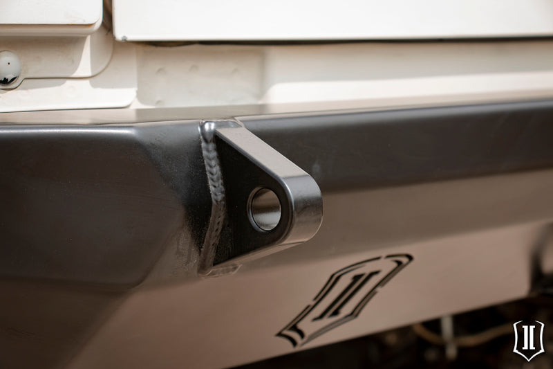 ICON 07-18 Jeep Wrangler JK Comp Series Rear Bumper w/Hitch/Tabs