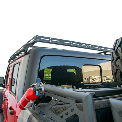 DV8 Offroad 07-18 Jeep Wrangler JK 4 DR / JL 2 DR & JT / 18+ Gladiator Roof Rack