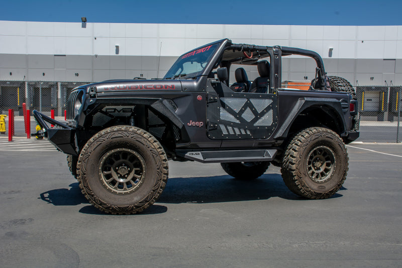 DV8 Offroad 2018+ Jeep JL 2 Door Boxed Slider Step