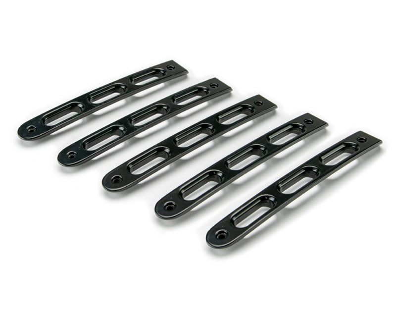 DV8 Offroad 2007-2018 Jeep JK Black Slot Style Door Handle Inserts - Set Of 5