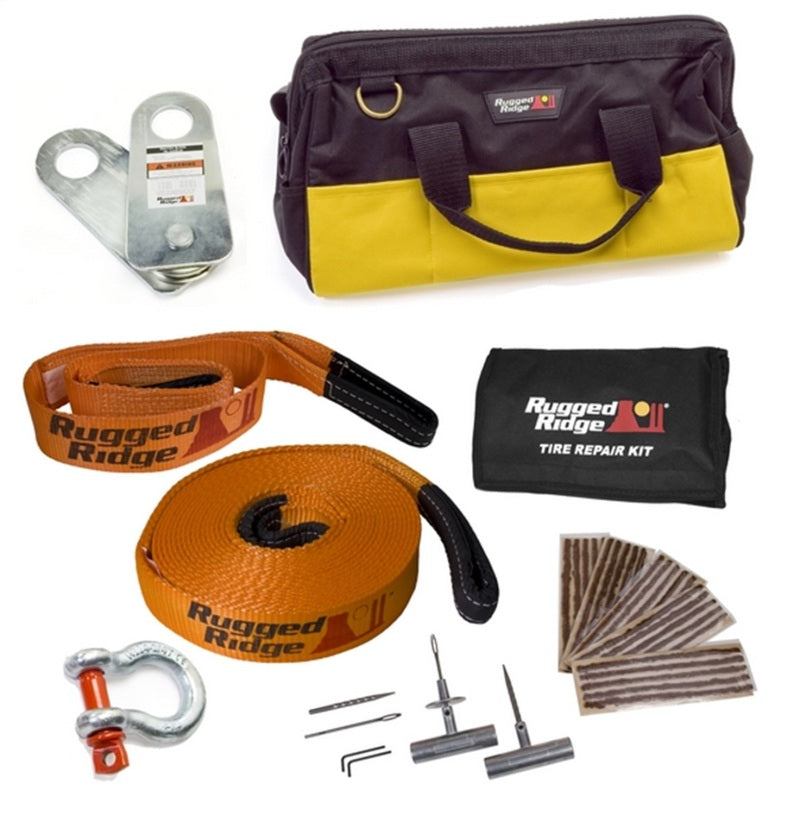 Rugged Ridge ATV/UTV Standard Recovery Gear Kit