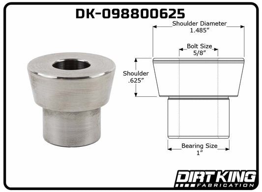 Dirt King Step Spacers | DK-098800625