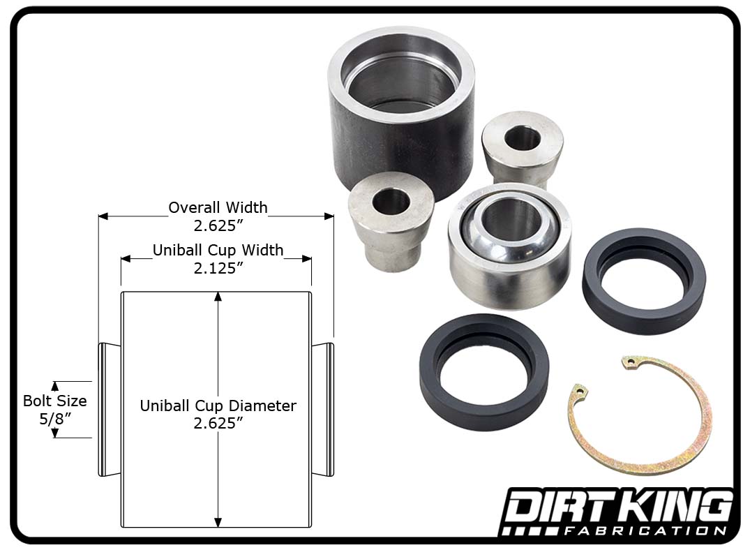 Dirt King Anti-Wobble Kits | DK-124002125-K2