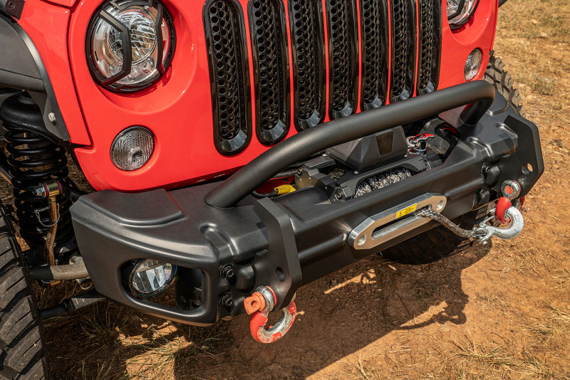 Rugged Ridge Arcus Front Bumper Set W/ Overrider JK