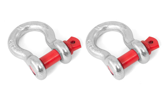 Rugged Ridge 5/8in D-Shackle Set