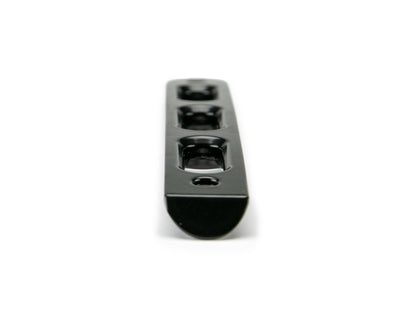 DV8 Offroad 2007-2018 Jeep JK Black Slot Style Door Handle Inserts - Set Of 5