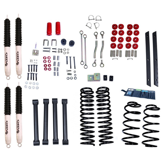 Rugged Ridge 4-In Lift Kit w/ Shocks 04-06 Jeep Wrangler Unl(LJ)