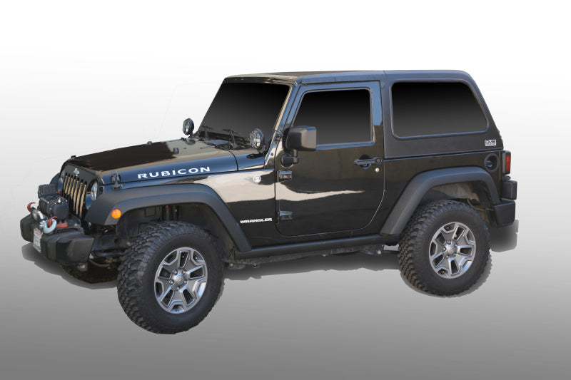 DV8 Offroad 07-18 Jeep Wrangler JK 2 Piece Fast Back Hard Top 2 Door