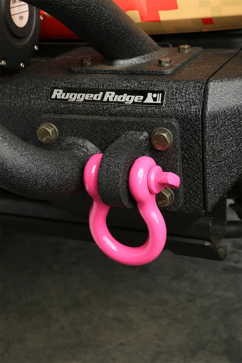 Rugged Ridge Pink 9500lb 3/4in D-Shackle