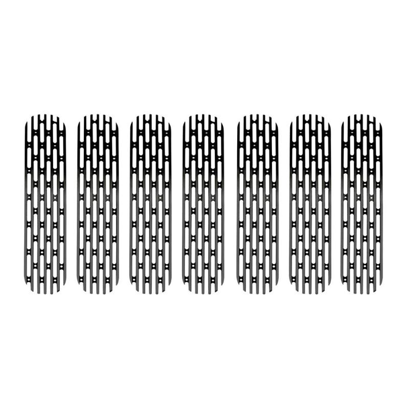 DV8 Offroad 2007-2018 Jeep JK Black Grille Inserts