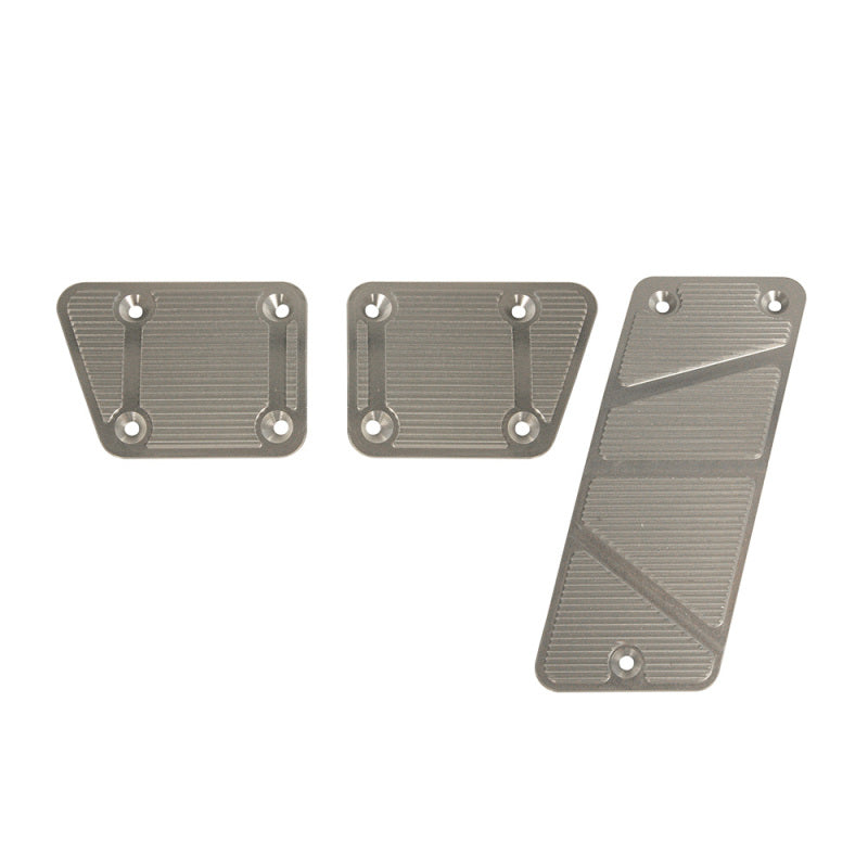 DV8 Offroad 2007-2013 Jeep JK Billet Pedal Covers Manual 3 Pc