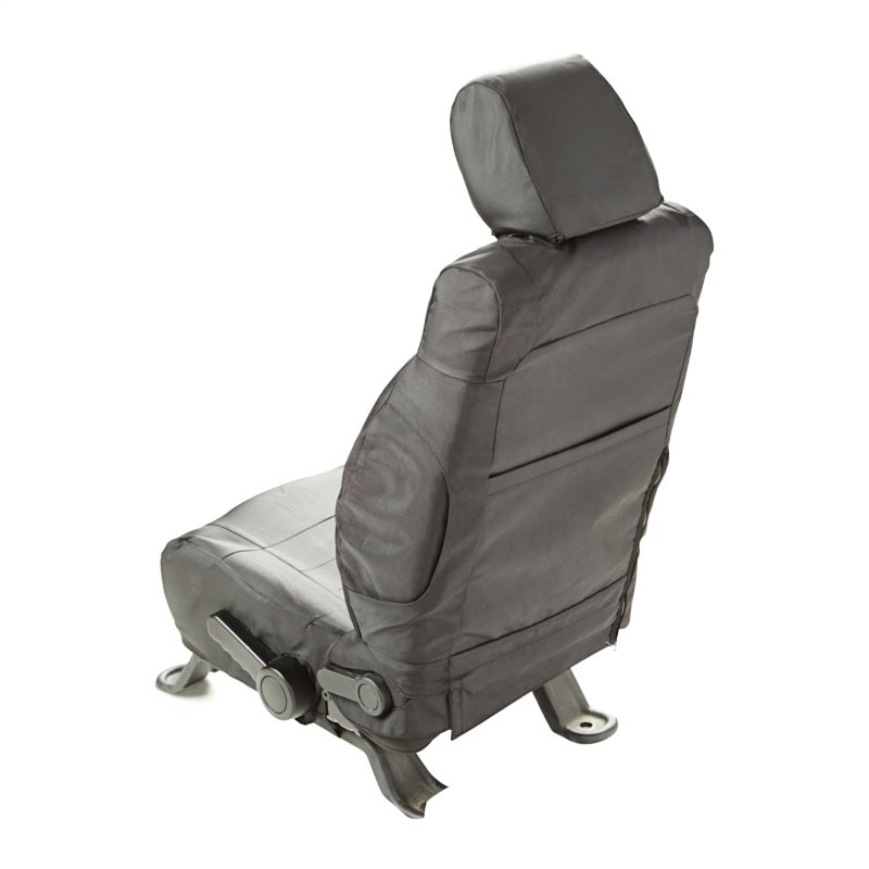 Rugged Ridge Ballistic Seat Cover Set Front Black 11-18 JK