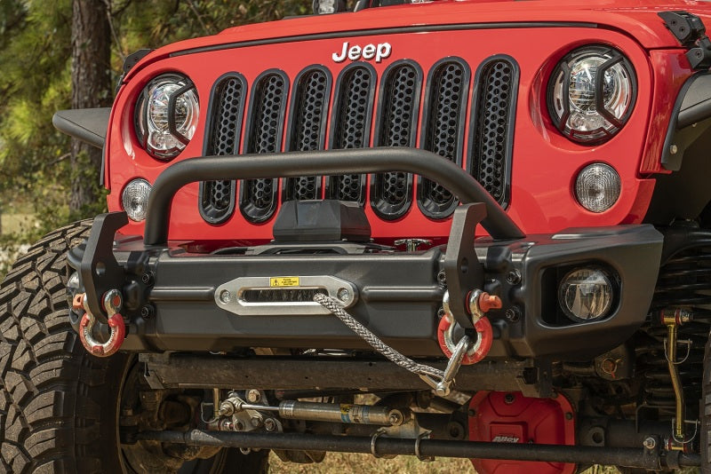 Rugged Ridge Arcus Front Bumper Set W/ Overrider JK