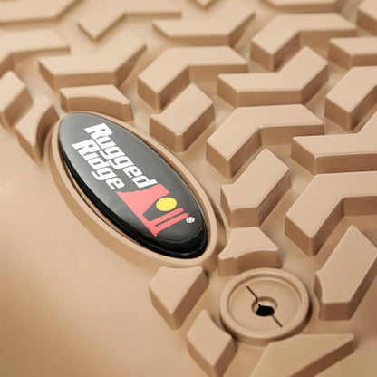 Rugged Ridge Floor Liner Rear Tan Universal Jeep