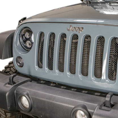 DV8 Offroad 2007-2018 Jeep JK Black Mesh Grille