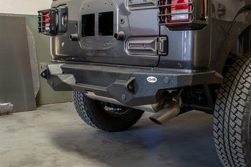 DV8 Offroad 2018+ Jeep Wrangler JL High Clearance Rear Bumper