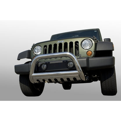 Rugged Ridge 3in Bull Bar Stainless 07-09 Jeep Wrangler JK