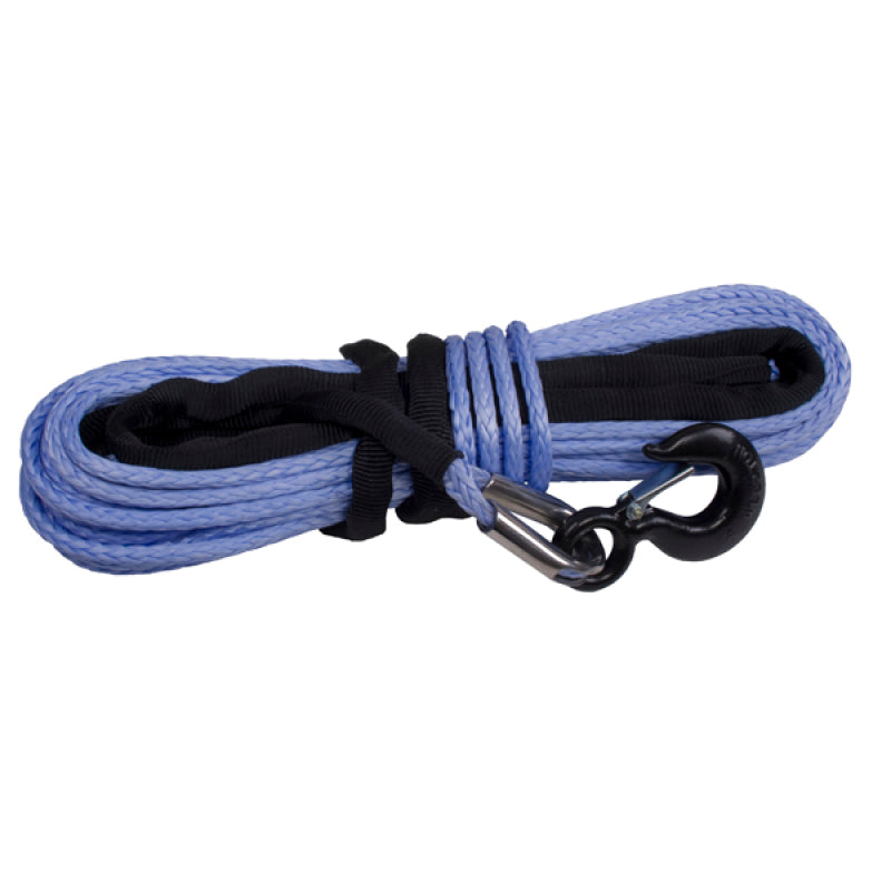 Rugged Ridge Synthetic Winch Line Blue 3/8in x 94 feet