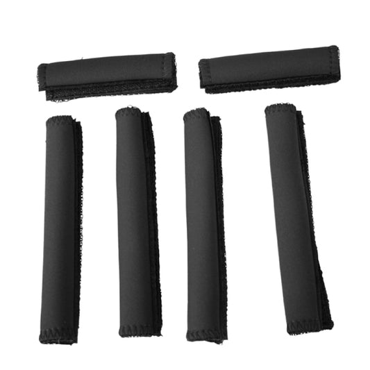 Rugged Ridge UTV Handle Wrap Kit Black 6-Pc 04-11 Rhinos