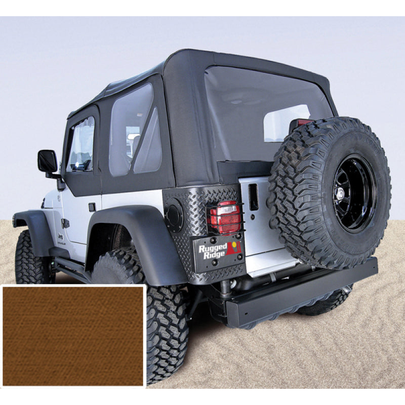 Rugged Ridge XHD S-Top Dark Tan Tinted Windows 97-06TJ