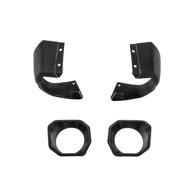 Rugged Ridge Jeep 19-22 Wrangler JL/20-22 Gladiator Venator Front Bumper Stubby Ends - Black