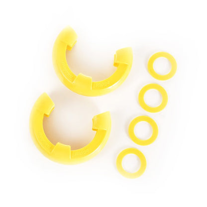 Rugged Ridge Yellow 7/8in D-Ring Isolator Kit