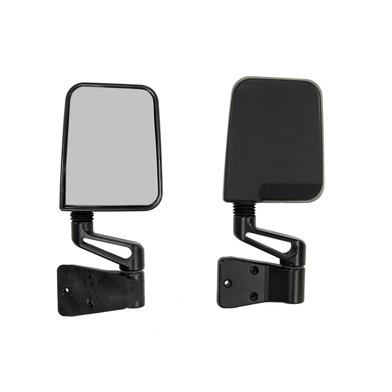 Rugged Ridge 87-02 Jeep YJ/TJ Black Door Mirror Kit