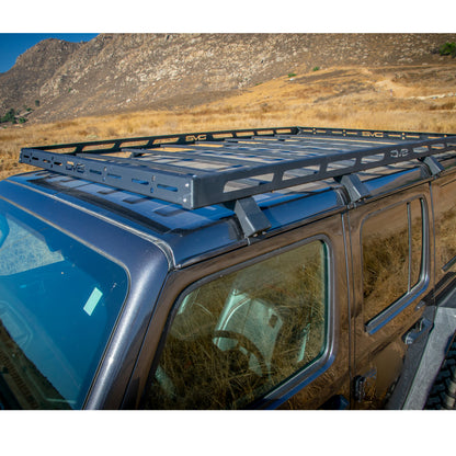 DV8 Offroad 18-21 Jeep Wrangler JL 4-Door Roof Rack